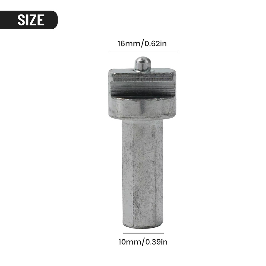 VIBRATITE Rohrreinigungs-Set zur Rohrreinigung mit Anschluss für elektrische Bohrer, Farbe: Silber - Bild 2