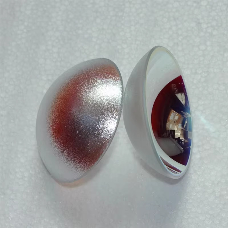 VBNM Parabolischer Reflektor für DIY Projektor Zubehör, runder konkaver Spiegel, Farbe: Silber, Durchmesser: 52 mm und 68 mm - Bild 2