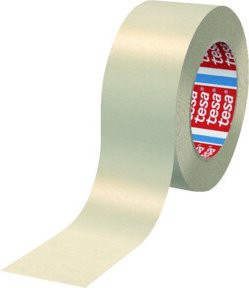 tesa Kreppband 4317 Masking Tape Cremeweiß Breite: 38 mm, Länge: 50 m - Bild 1