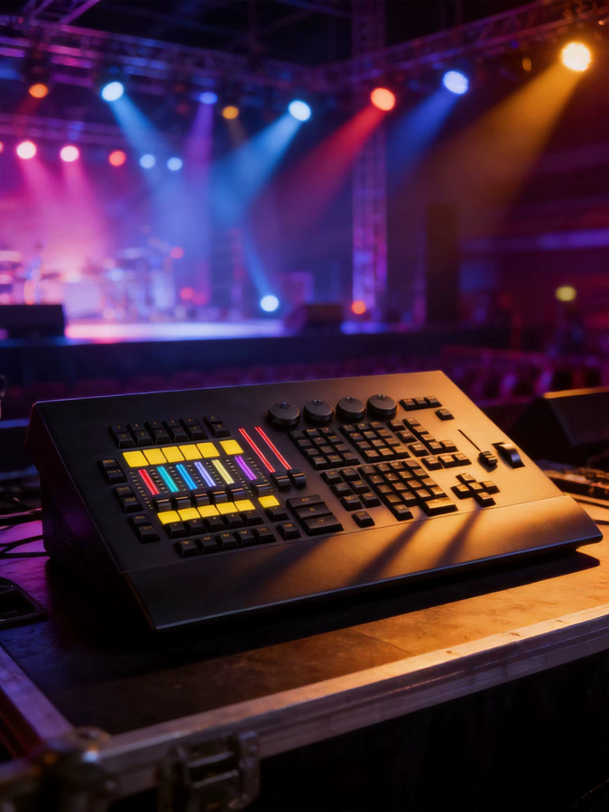 MA Command Wing Fader Wing DMX 512 Bühnenlicht-Controller mit Hintergrundbeleuchtung in Schwarz für LED-Par-Scheinwerfer, Moving-Heads und Spotlights - Bild 4