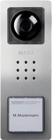 Siedle CV 850-1-04 E Video-Türsprechanlagen-Modul in Silber - Bild 1