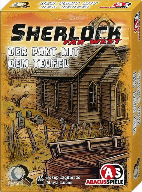 Abacusspiele Sherlock Far West Der Pakt mit dem Teufel, Escape-/Krimispiel - Bild 1