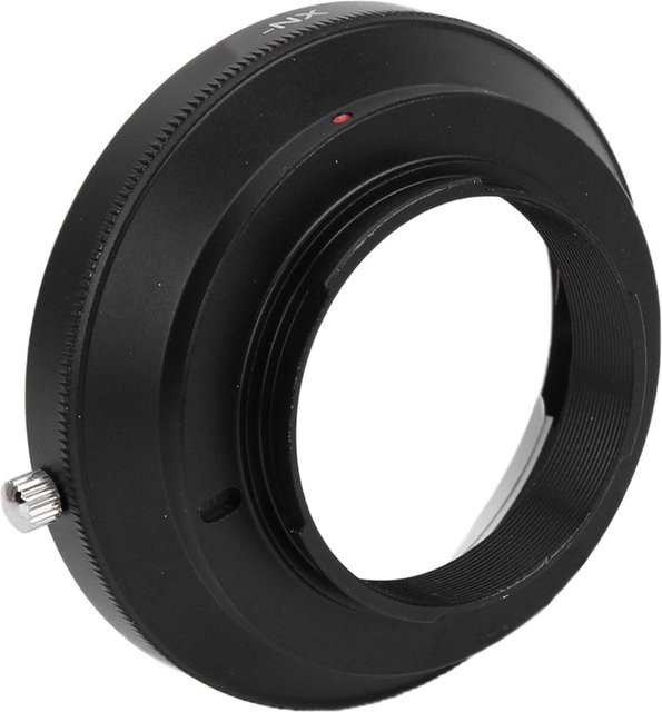 EOS-NX Adapterring aus Aluminiumlegierung für Canon EOS-Mount Objektive auf Samsung NX-Mount Kameras, Schwarz - Bild 1