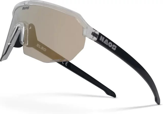 Naos Helbo Sonnenbrille, randlos, rund, Unisex, schwarz transparent, Kunststoff - Bild 1
