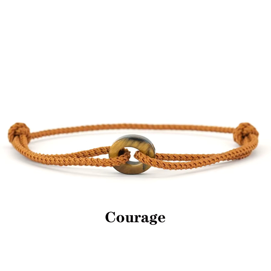 Armband Amethyst, Tigerauge, Damen, minimalistisch - Bild 2