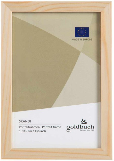 goldbuch Bilderrahmen aus Holz in Natur, B/H: 10 x 15 cm - Bild 1