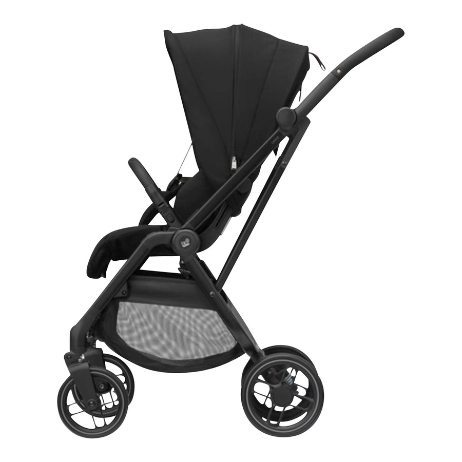 Maxi-Cosi Buggy Leona 2 schwarz, faltbarer City-Buggy mit Federung und Schwenkrädern - Bild 2
