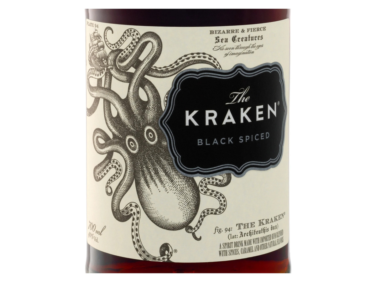 The Kraken Black Spiced Rum, 0,7 l - Bild 2