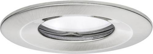 Paulmann Coin Slim LED-Bad-Einbauleuchte 6W IP65 Eisen gebürstet - Bild 1