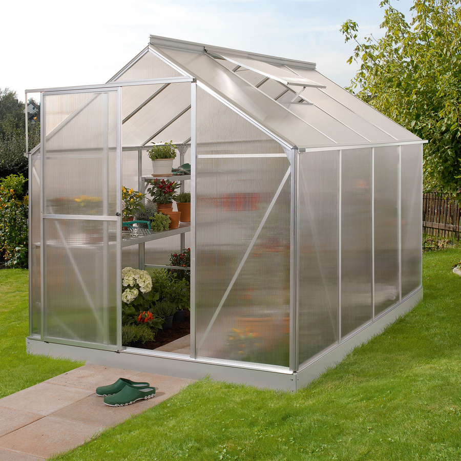 Vitavia Gewächshaus Triton 5000 mit Stahlfundament, eloxiertem Aluminium und 6 mm HKP-Verglasung, 5,0 m² - Bild 2