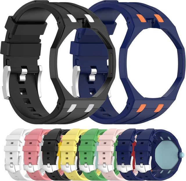 Swatch Uhrenarmband Silikon, PC-Gehäuse, Weiß - Bild 1