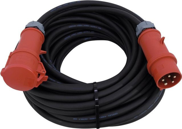 PSSO CEE Verlängerungskabel 32A 5x6mm 25m in Rot - Bild 1