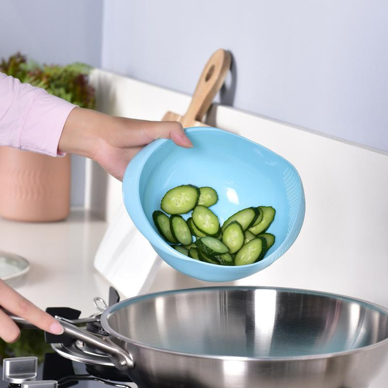 Bestbags 2-in-1 Reissieb und Bohnenwaschsieb als Waschschüssel für Gemüse und Obst - Bild 2