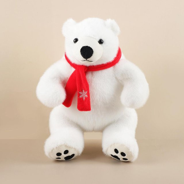 Joyful toys Eisbär Plüschtier, weiß, 15cm - Bild 1