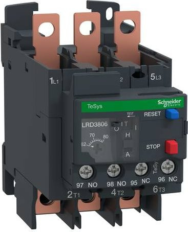 Schneider Electric Motorschutzrelais LRD3806 in Grau - Bild 1