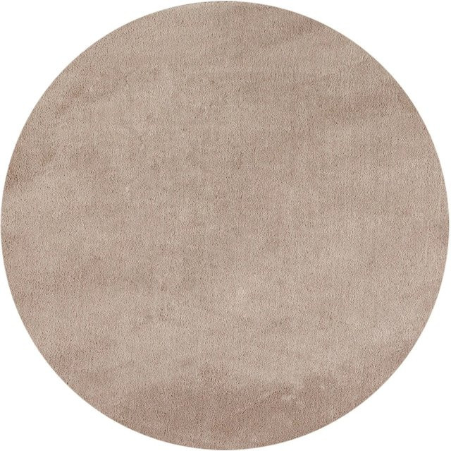 Ayyildiz Kurzflorteppich Sky 5400 Beige Rund Ø 160 cm - Bild 1