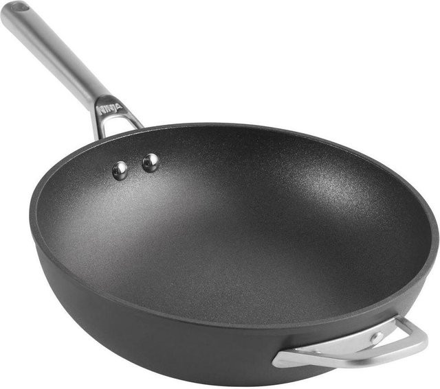 Ninja ZEROSTICK Premium Wok mit Non-Stick-Beschichtung aus Aluminium und Edelstahl, Farbe: Schwarz, Durchmesser: 28 cm - Bild 1