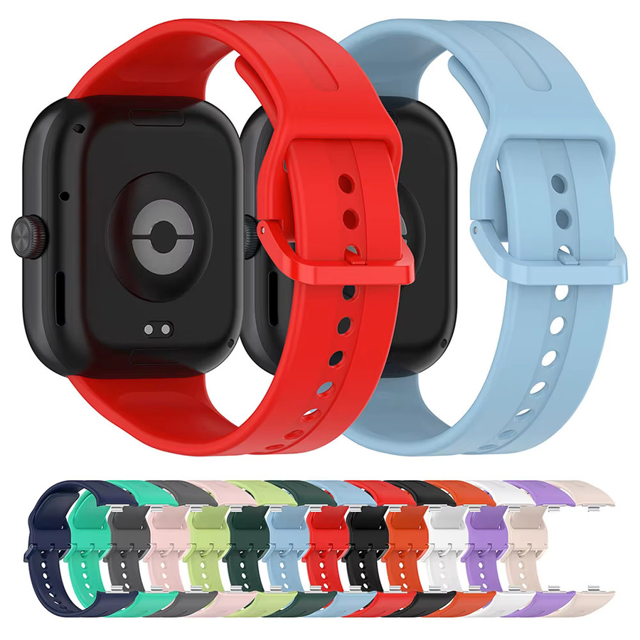 ZENHEO Uhrenarmband Silikon, Redmi Watch 5 6, Xiaomi Band 9 Pro, Unisex - Bild 4