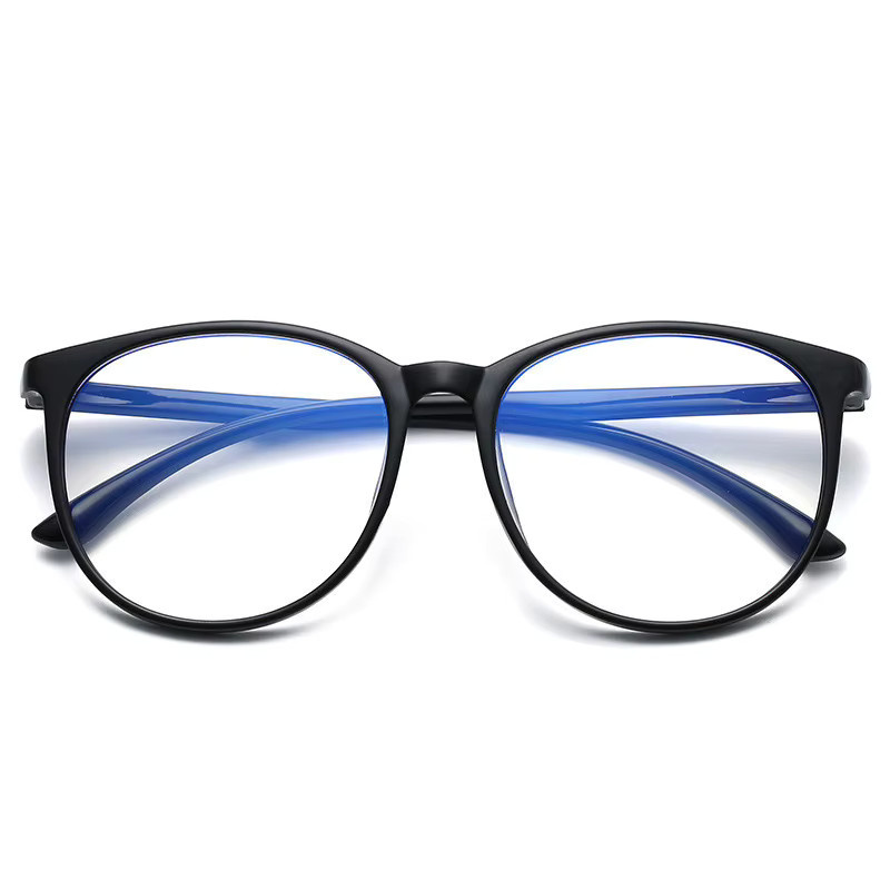 Photochrome Korrektionsbrille Damen, oval, Vollrand, Kunststoff, schwarz - Bild 4
