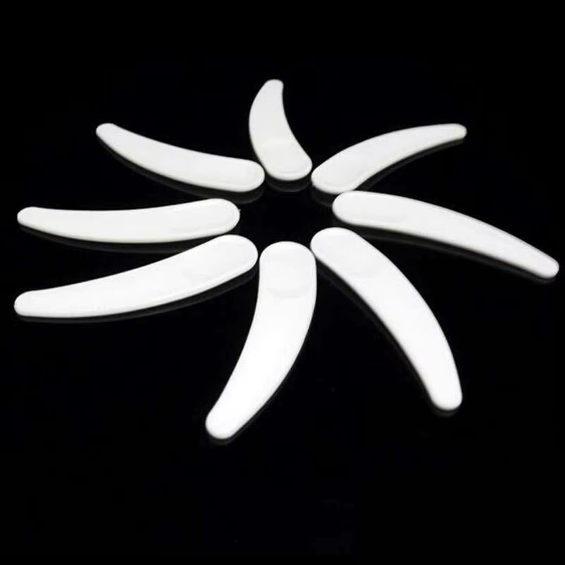 10 Stück Mini Spachtel Einweg, Gebogene Scoops für Gesichtsmaske und Augencreme, Unisex - Bild 3