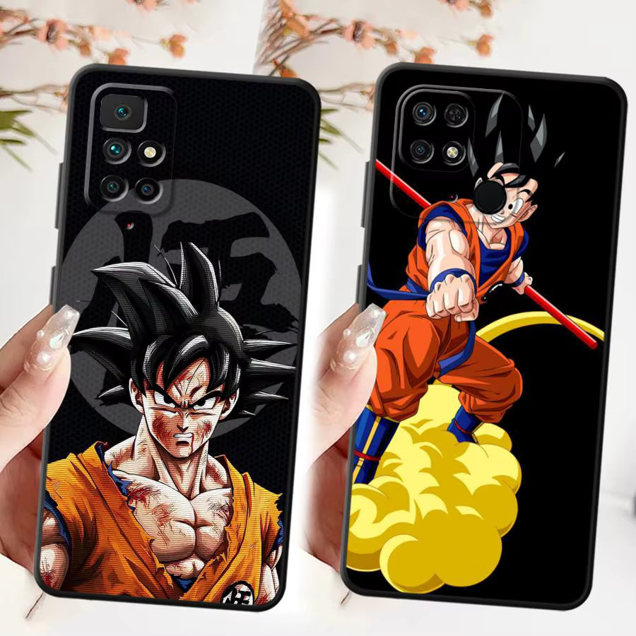 Schwarze weiche Handyhülle im Dragon Ball Design für Xiaomi Redmi Modelle - Bild 4