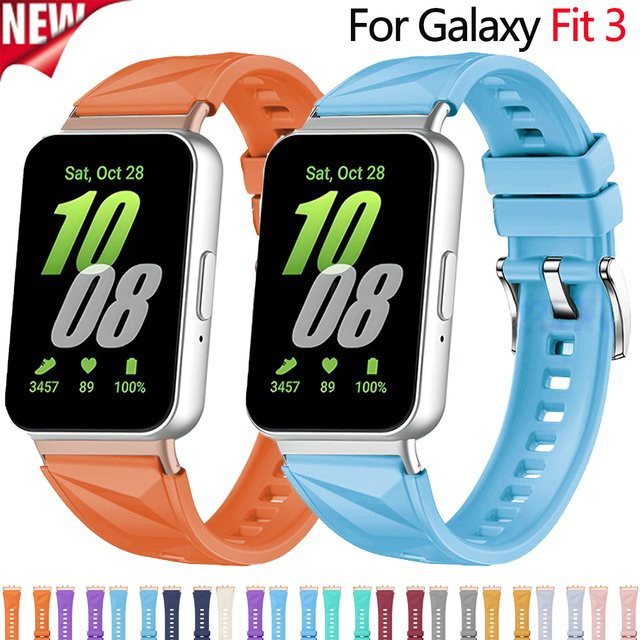 CAOWTAN Sportarmband für Samsung Galaxy Fit 3, Silikon, Damen - Bild 1