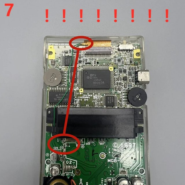 CEYYOR 2,6 Zoll Full-Size IPS LCD Display mit hoher Helligkeit für Gameboy Pocket - Bild 1