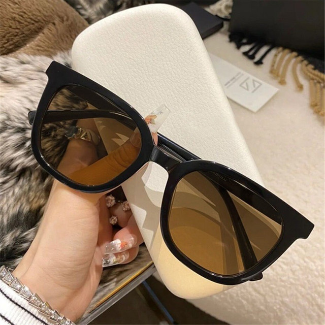 ERIKOLE Sonnenbrille, quadratisch, Vollrand, Kunststoff, Unisex, schwarz - Bild 1