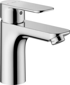 Hansa Waschtisch-Einhebelmischer HANSABASIC XL o ALG in Chrom mit flexiblen D-Schläuchen und wassersparender Funktion - Bild 1