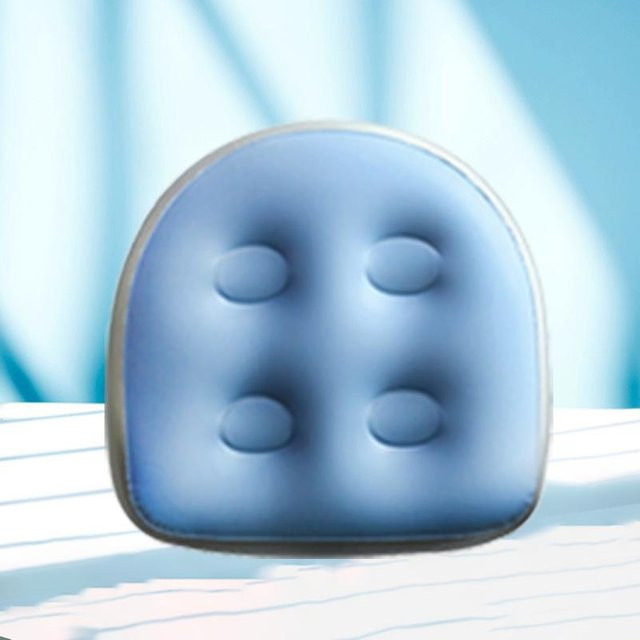 Aufblasbare Spa-Sitzerhöhungsmatte von Yiran Furniture in Blau aus PVC für Badewanne, Pool und Whirlpool - Bild 1