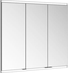 Keuco Spiegelschrank Royal Modular 2.0 in Weiß mit 3 Drehtüren, integrierter LED-Beleuchtung und Sensor-Schalter, B/T/H: 90 x 16 x 70 cm - Bild 1