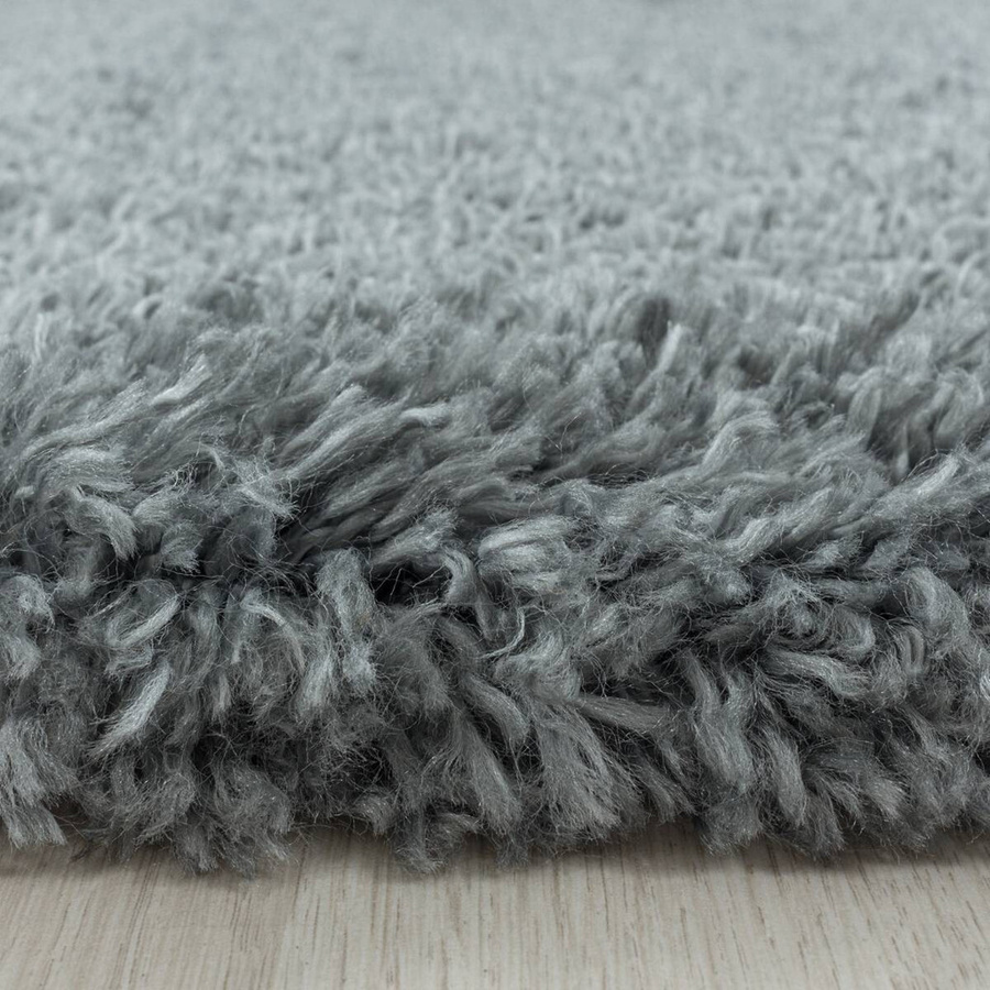 Ayyildiz Hochflorteppich Fluffy Shaggy in Hellgrau B/L: 280 x 370 cm - Bild 2