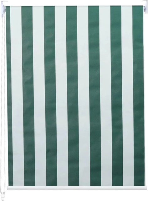 MCW Rollo D52 Thermoisolierend aus Polyester in Grün-Weiß, Breite: 50 cm, Höhe: 160 cm - Bild 1