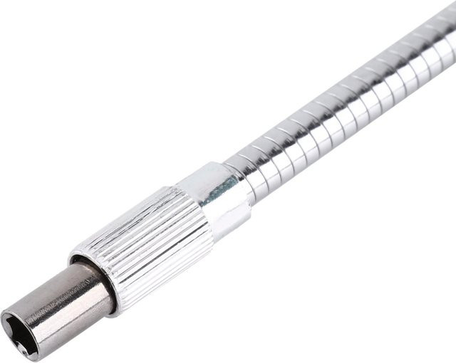 CosyHome Flexible Wellenverlängerung Bithalter Verbindung für Elektronische Schraubendreher, Farbe: Silber, Länge: 300 mm - Bild 1