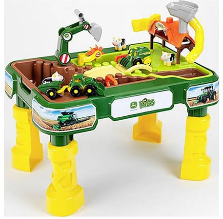Theo Klein John Deere Farm Sand- und Wasserspieltisch 2in1 Bauernhof
