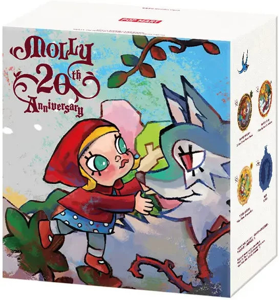 POPMART Molly 20. Jubiläums-Serie, Blind Box, Puppe, Anime-Figur - Bild 1