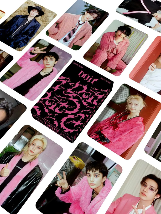 JYP Entertainment STRATKID Sammelkarten, 55-teiliges Set, bunt - Bild 6