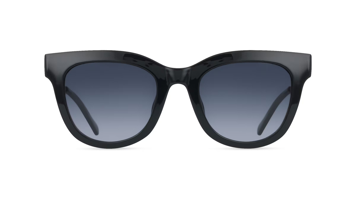 Fossil FOS 2169/G/S Sonnenbrille Cat Eye, Vollrand, Schwarz, Damen - Bild 1
