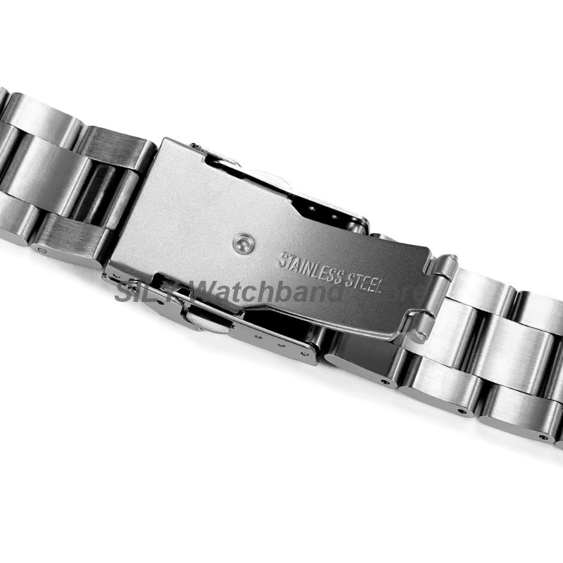 asukaband Uhrenarmband Edelstahl, Silber, Unisex - Bild 2