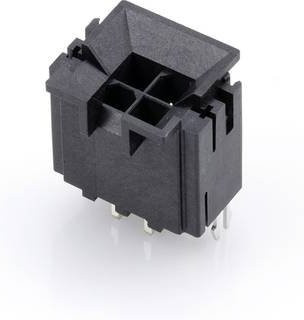 Molex Einbau-Stiftleiste Standard in Schwarz 440680001 Tray - Bild 1