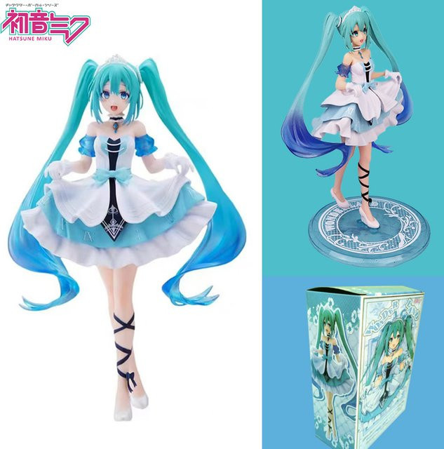 Bandai Hatsune Miku Anime Figur im Kawaii Stil aus PVC, Multicolor, Höhe: 20 cm - Bild 1