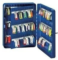 Schlüsselschrank mit Sicherheitsschloss von WEDO in Blau - Bild 1