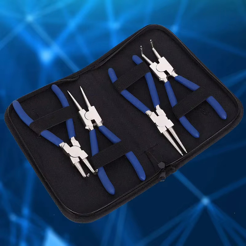 Snap Ring Zangen Set Dip beschichtet in Blau für industrielle Anwendungen - Bild 2