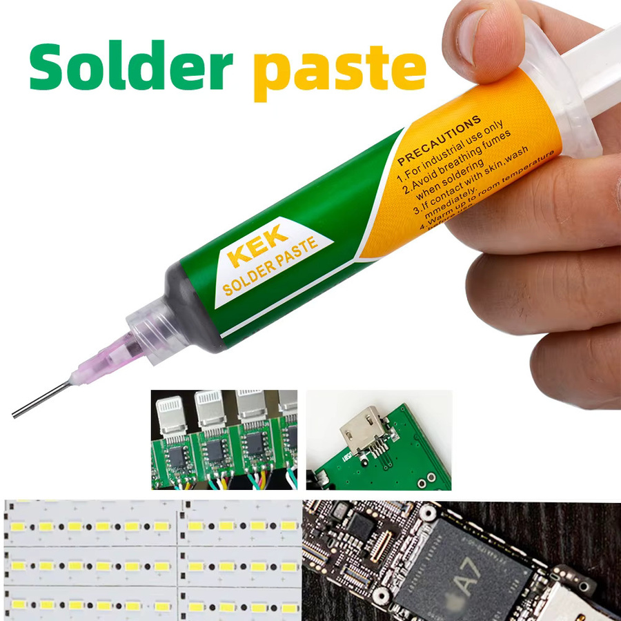 KEK Silberhaltige Lötpaste Sn96.5Ag3.0Cu0.5 mit 3 % Silberanteil und 217 Grad Schmelzpunkt - Bild 2