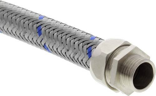 Wiska Schutzschlauch BMCG-PVC-C-BG-50 in Metallic Silver, Durchmesser: 50,5 mm, Länge: 25 m - Bild 1