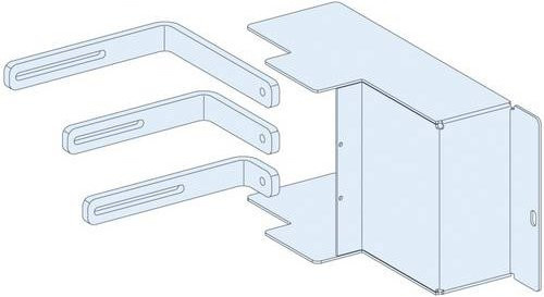Schneider Electric PrismaSeT-P Verbindung NSX400-630 3polig in Blau mit Kipphebel und Stecktechnik horizontal mit vertikaler Ausführung - Bild 1