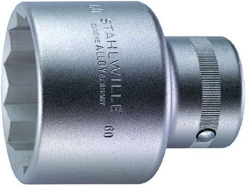 Stahlwille Doppelsechskant Steckschlüsseleinsatz 30 mm, 1 Zoll (25 mm) in Silber - Bild 1