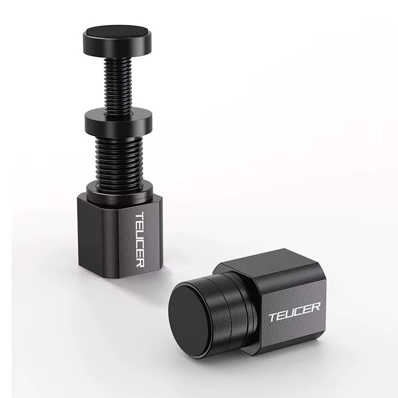 TEUCER Grafikkartenhalterung aus Aluminiumlegierung mit verstellbarer Höhe und magnetischer Unterstützung in Schwarz oder Silber - Bild 3