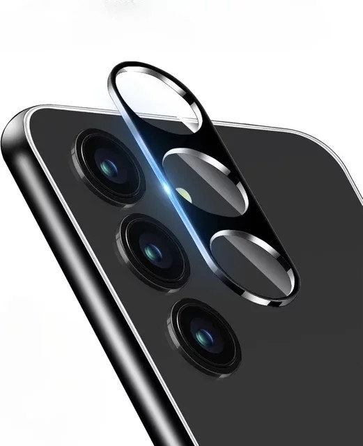 Kamera Objektiv Schutzring für Samsung Galaxy S25 S24 Ultra A16 A36 A56 A35 A55 A15 A54 aus gehärtetem Glas - Bild 1