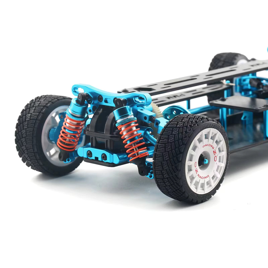 Tamiya TT-02 RC Auto, 1/10, 4WD, Carbon, Metall, Upgrade Teile Kit - Bild 3